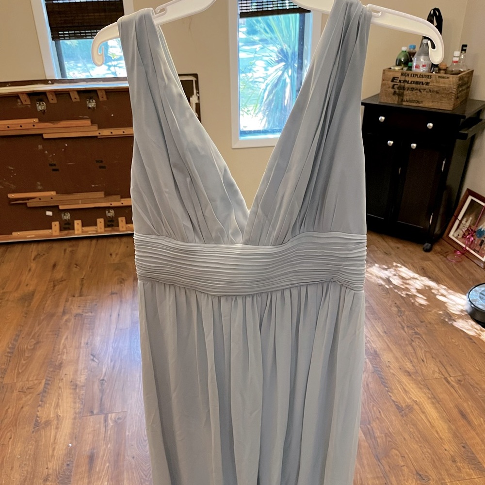 Mist bridesmaid dress. Size 12. Unaltered